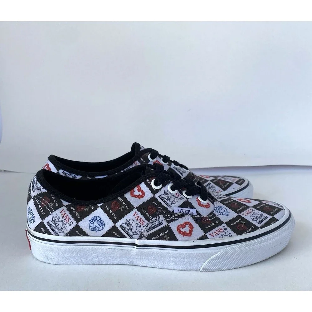 Vans Old Skool Sk8 Low Top Meet Me In The Middle Lace Up Size Women's Size 7